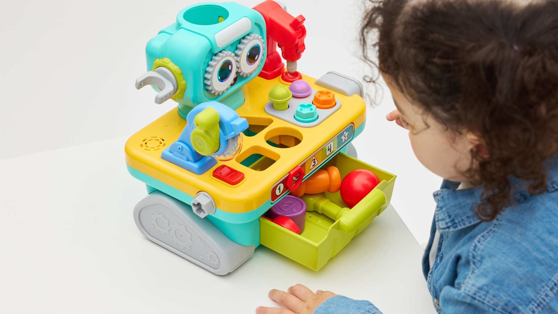 Amazon.co.jp: Hola Toys オラトイズ トントンねじねじ型はめロボット